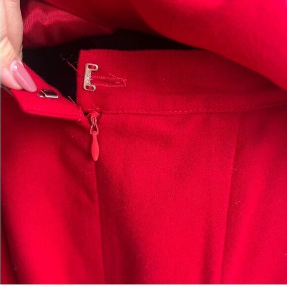 VTG | Talbots | Red Blazer and Skirt Suit 2 Piece - Picture 5 of 16